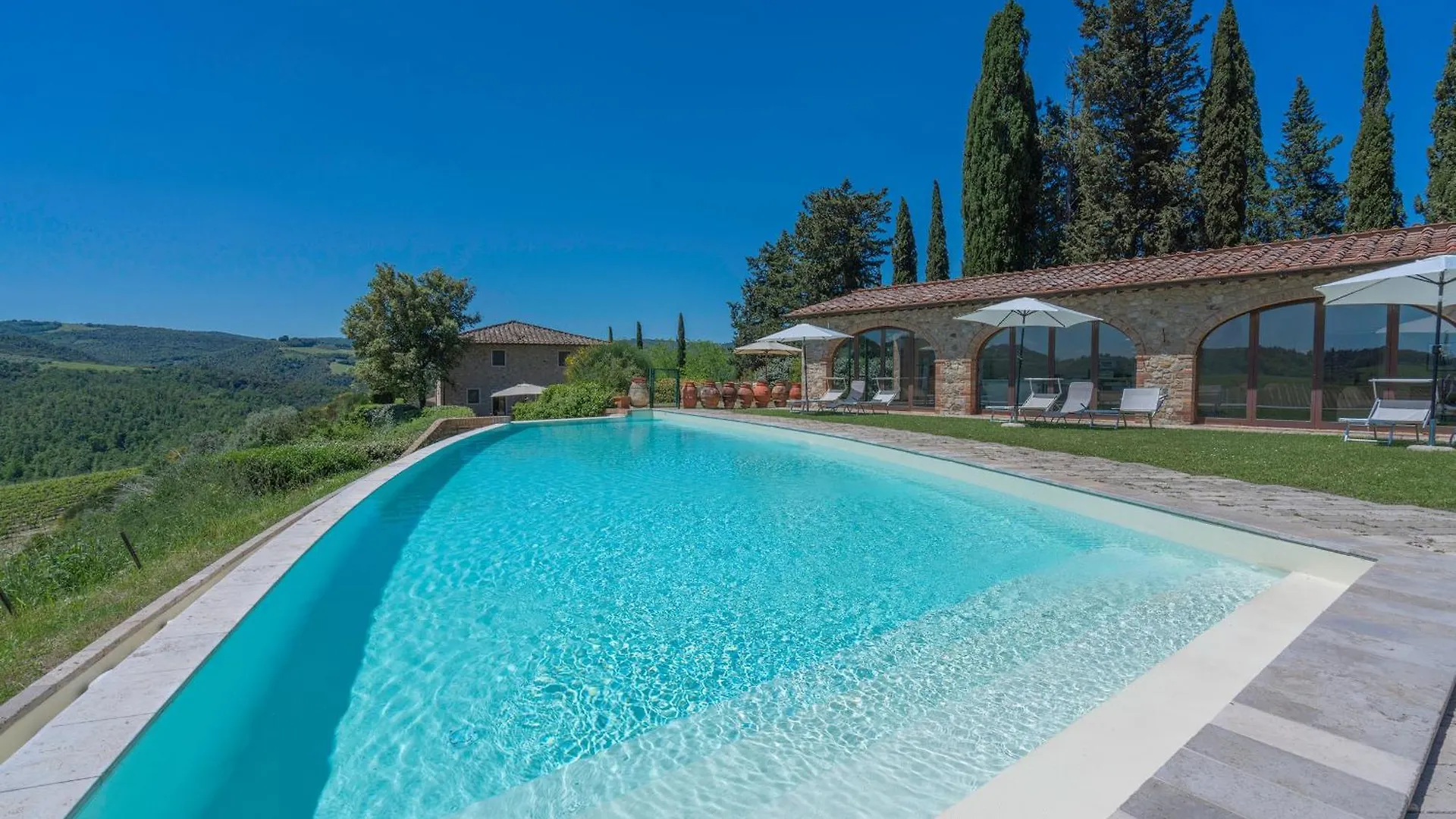 Villa Montecarulli In San Gimignano Private Pool